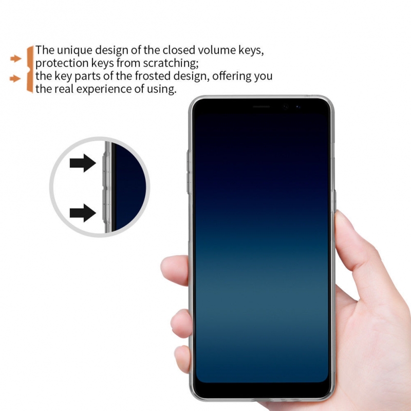 Ốp Lưng Samsung Galaxy A6 2018 Dẻo Trong Suốt Hiệu Nillkin được làm bằng chất nhựa dẻo cao cấp nên độ đàn hồi cao, thiết kế dạng dẻo,là phụ kiện kèm theo máy rất sang trọng và thời trang.